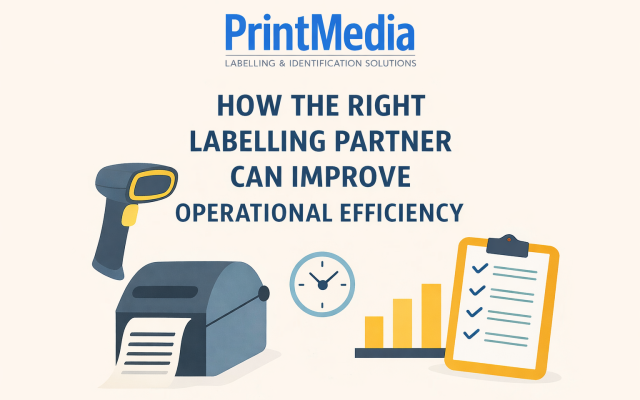 How the Right Labelling Partner Can Improve Operational Efficiency