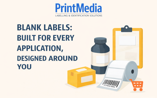 Blank Labels: Built for Every Application, Designed Around You