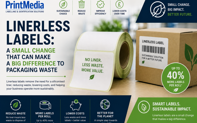 Linerless Labels: A Small Change That Can Make a Big Difference to Packaging Waste