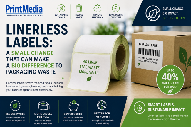 Linerless Labels: A Small Change That Can Make a Big Difference to Packaging Waste